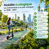 Mobilité écologique : les événements à ne pas manquer en 2026-2027