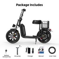Trottinette électrique: iScooter F7 1000W Batterie amovible