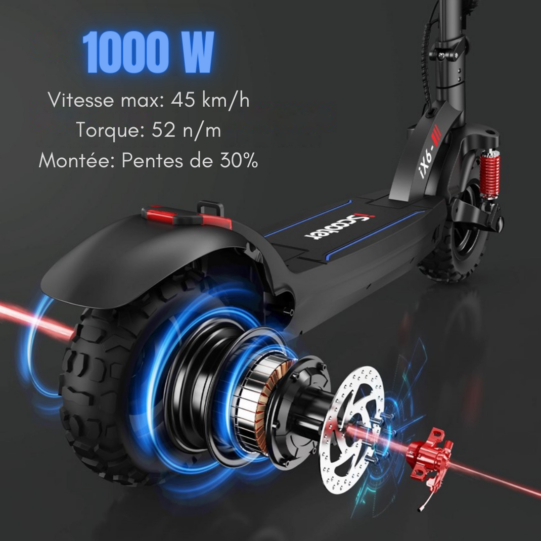 électrique iScooter iX6 1000W IscooterFrance