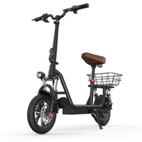 Patinete eléctrico: iScooter i12 500W con asiento