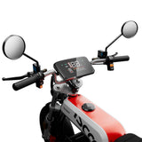 iScooter DX5 Pro 2000W vue de face – trottinette électrique moto avec siège