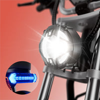 iScooter DX5 Pro 2000W détail siège et carrosserie – trottinette moto