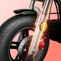 iScooter DX5 Pro 2000W en situation de conduite – trottinette moto France