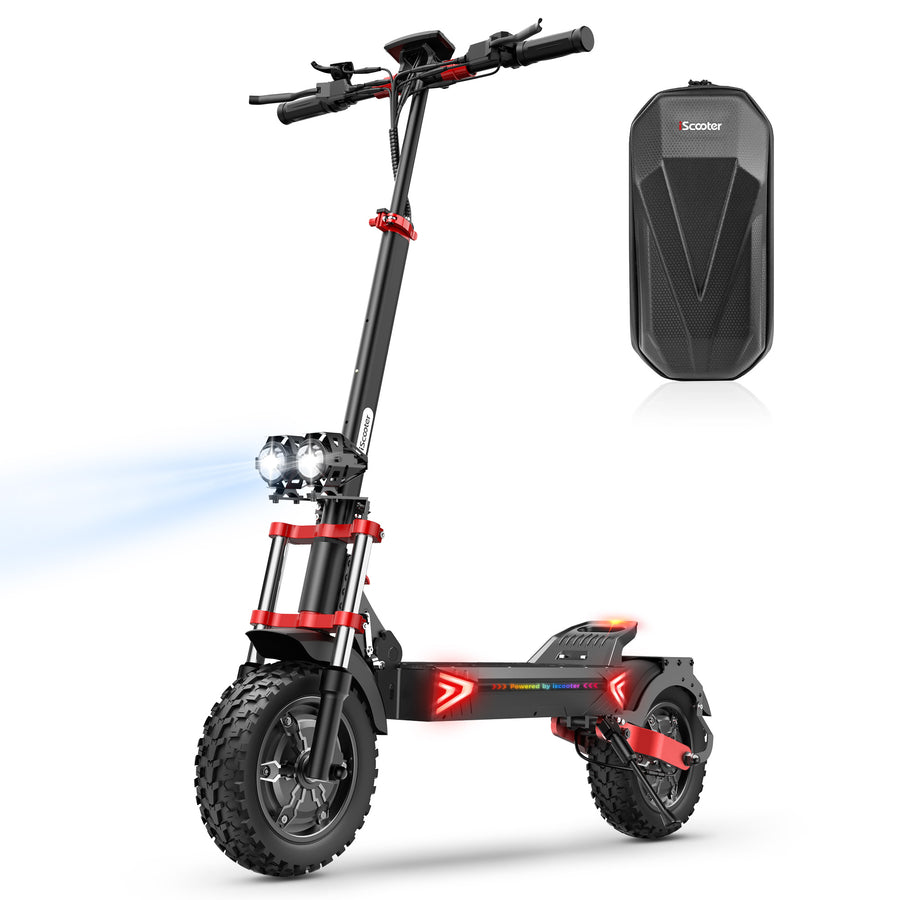 iScooter Trottinette électrique ix8 20Ah Pneu tout-terrain 12 pouces Double moteur 2400W 60 km/h Autonomie 60-75 km acheter à prix bas - livraison gratuite, avis réels avec des photos