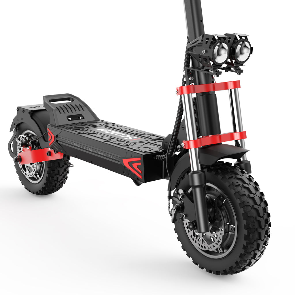 Trottinette électrique iScooter iX8 2x1200W – 55 km/h Tout-terrain | Iscooter-France