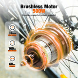 Electric bike: Iscooter EB3 E-Bike 500W